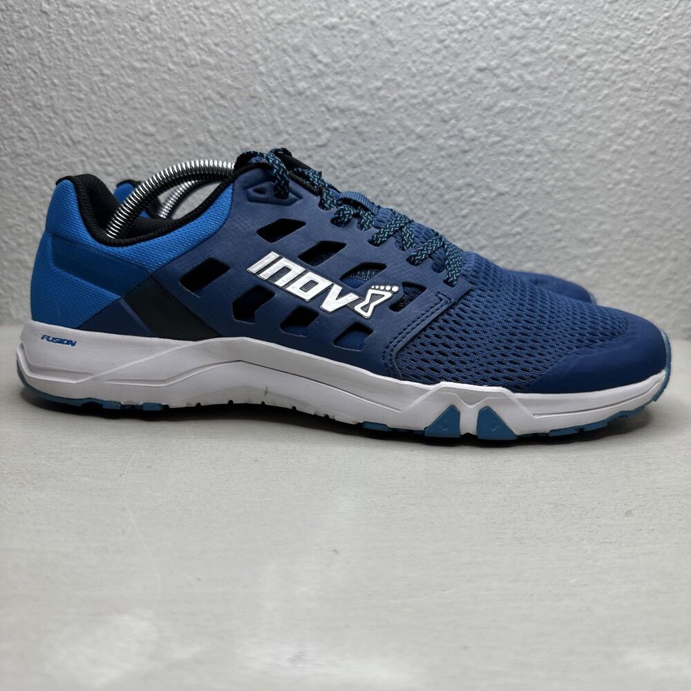 Inov-8 All Train 215 Trainers Cross Sneakers Shoes Fusion Blue Mens Size 11.5